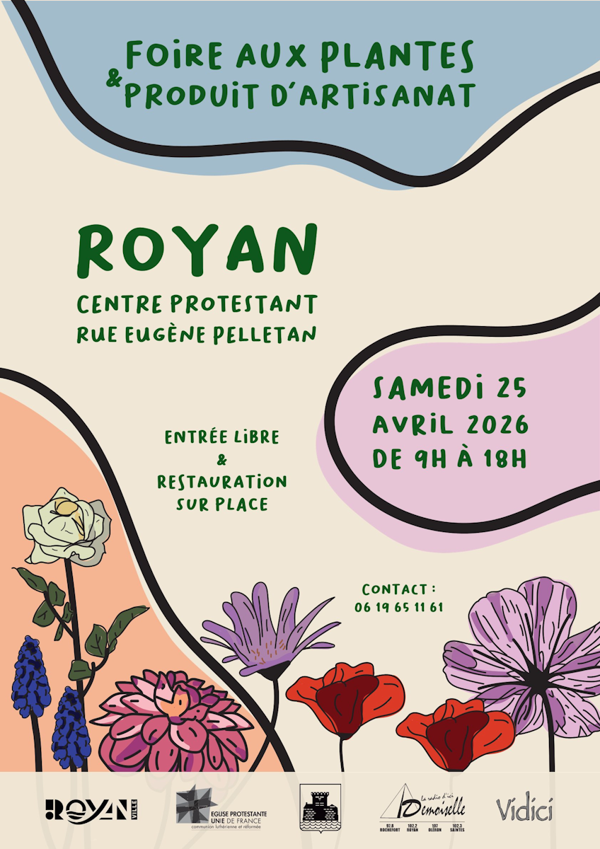Foire aux plantes et produits d'artisanat