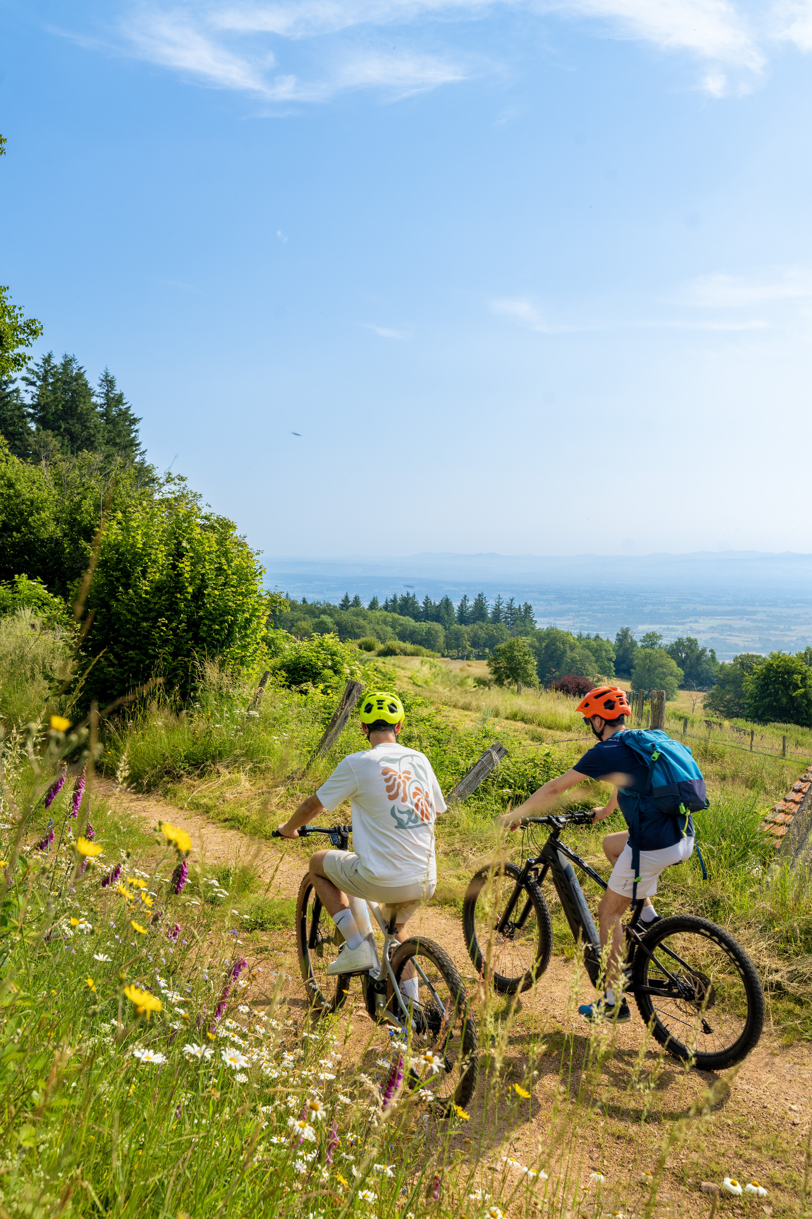 Balade VTT au cœur d'un massif forestier roannais