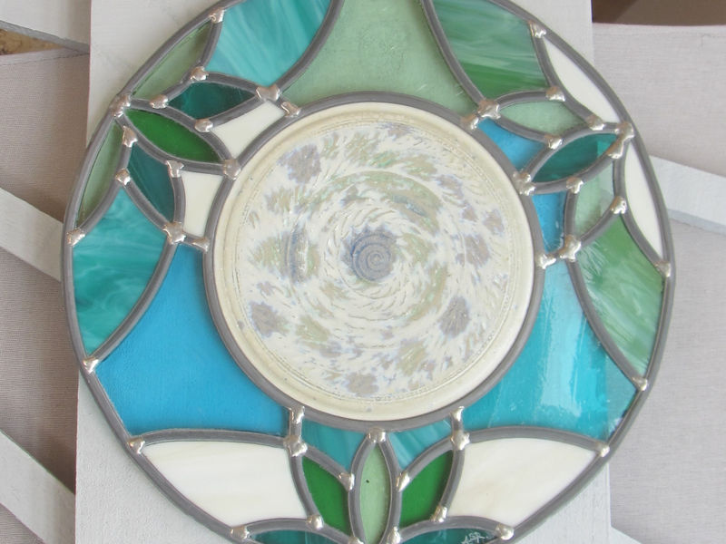 Stained glass decoration