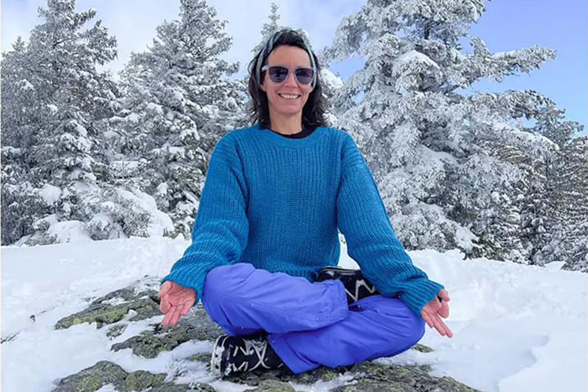 Snowga - Yoga dans la neige