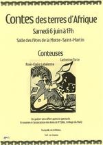 Contes des terres d'Afrique_La Motte-Saint-Martin
