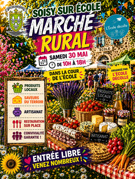 Marché Rural de Soisy-sur-École_Soisy-sur-École