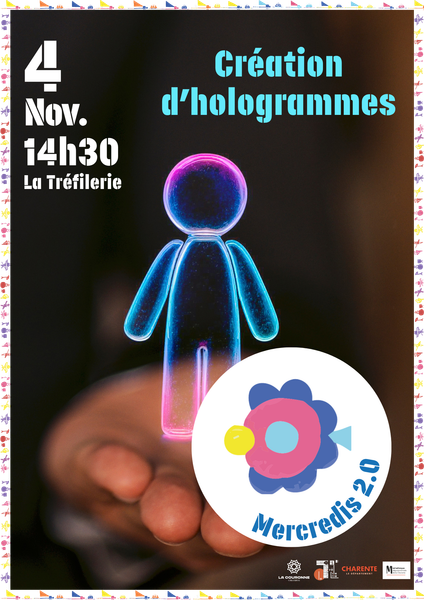 Les Mercredis 2.0 - Création d'ologrammes