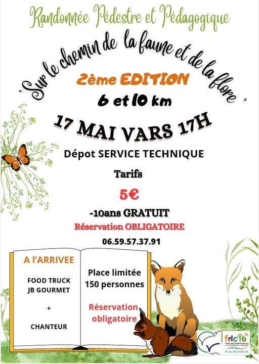 Randonnée pédestre et pédagogique_La Boixe