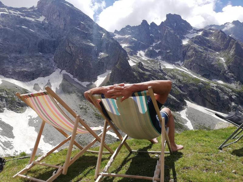 Au refuge de Fond-Turbat, au pied de l'Olan