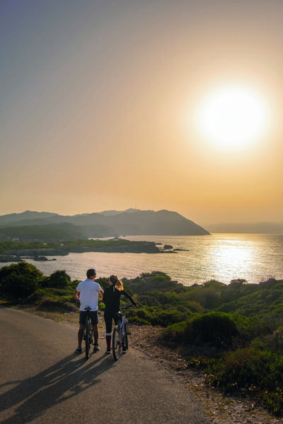 Balade à vélo sur l'île des Embiez
