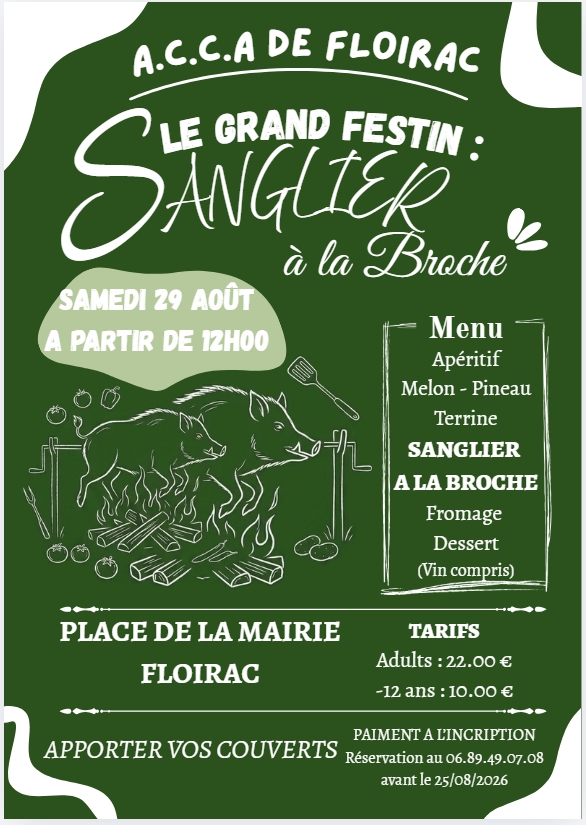 Le Grand Festin : Sanglier à la broche