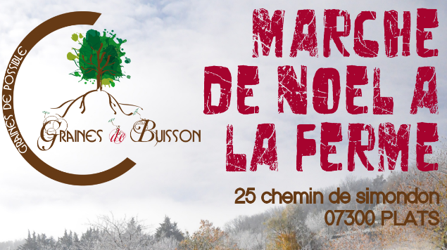 Marché de noël - Graine de Buisson_Plats