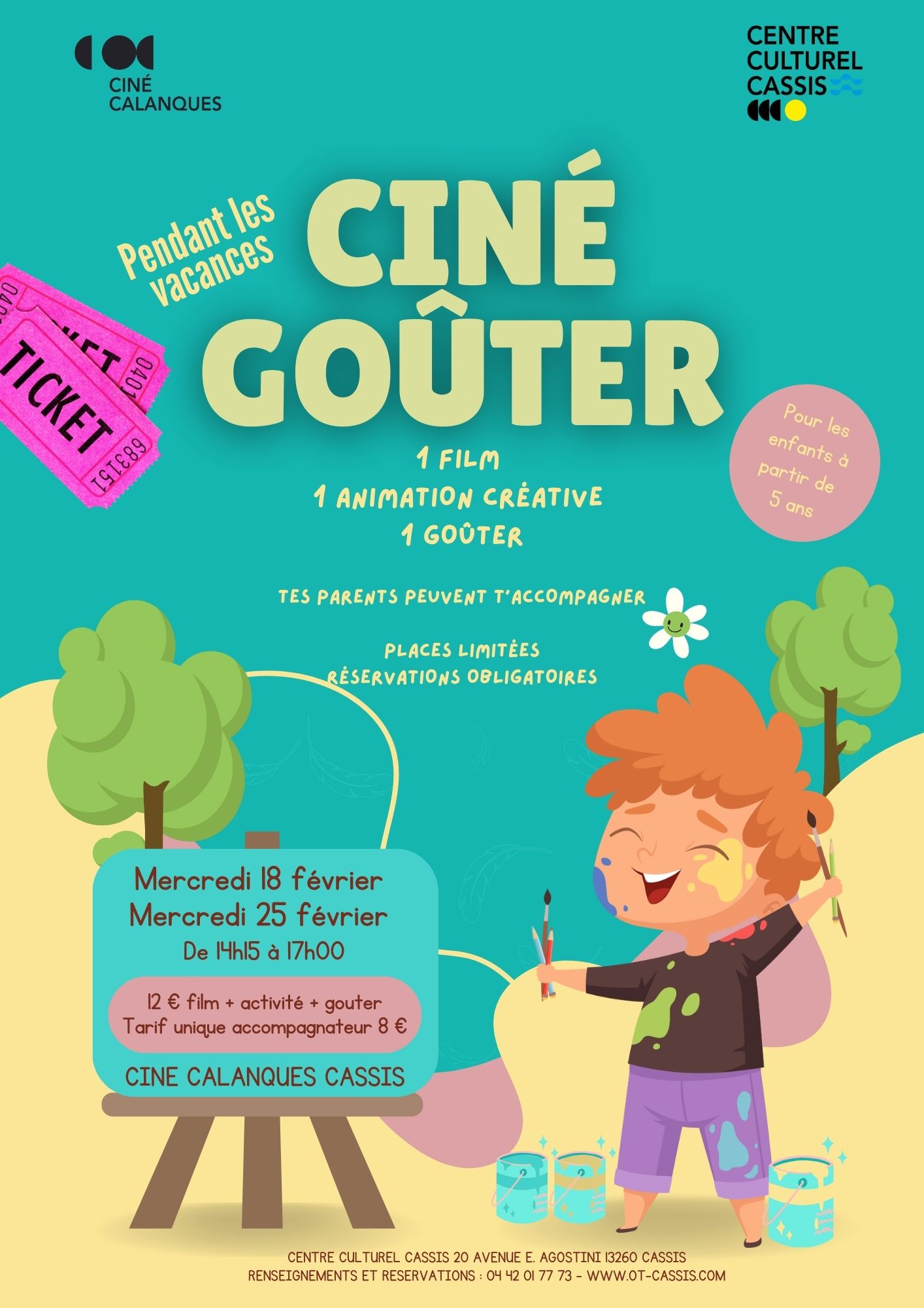 Cinéma Goûter pour les enfants - 25 février 2026