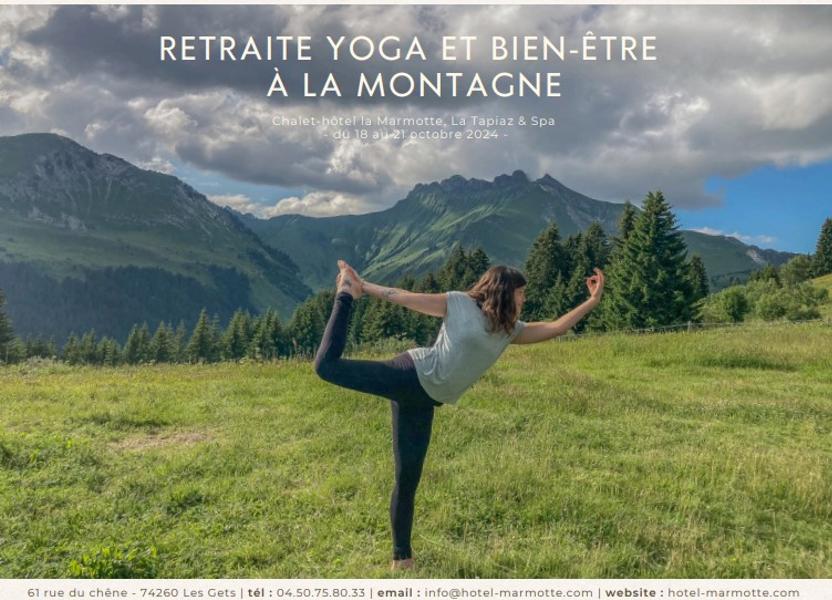 Image yoga marmotte