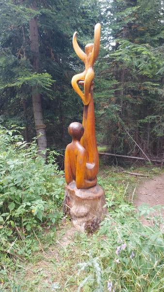 Serge Couvert, sculpteur à Aussois