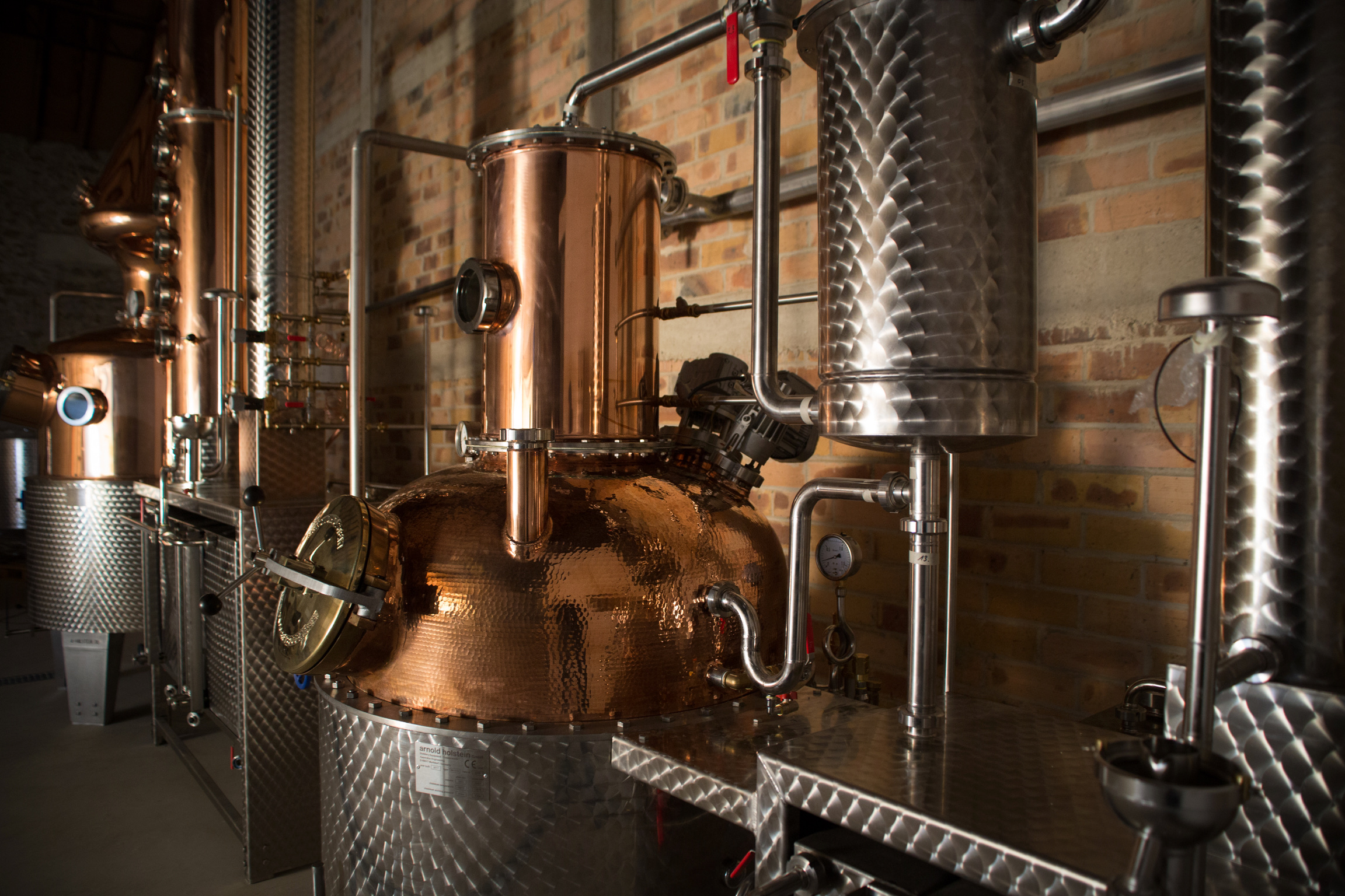 Visite d'une distillerie