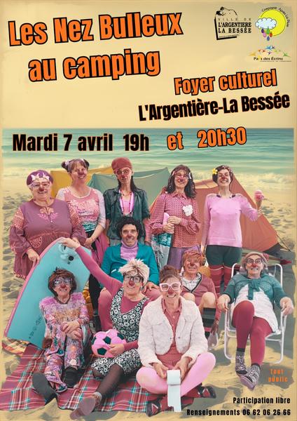 Spectacle 'Les Nez Bulleux au camping'