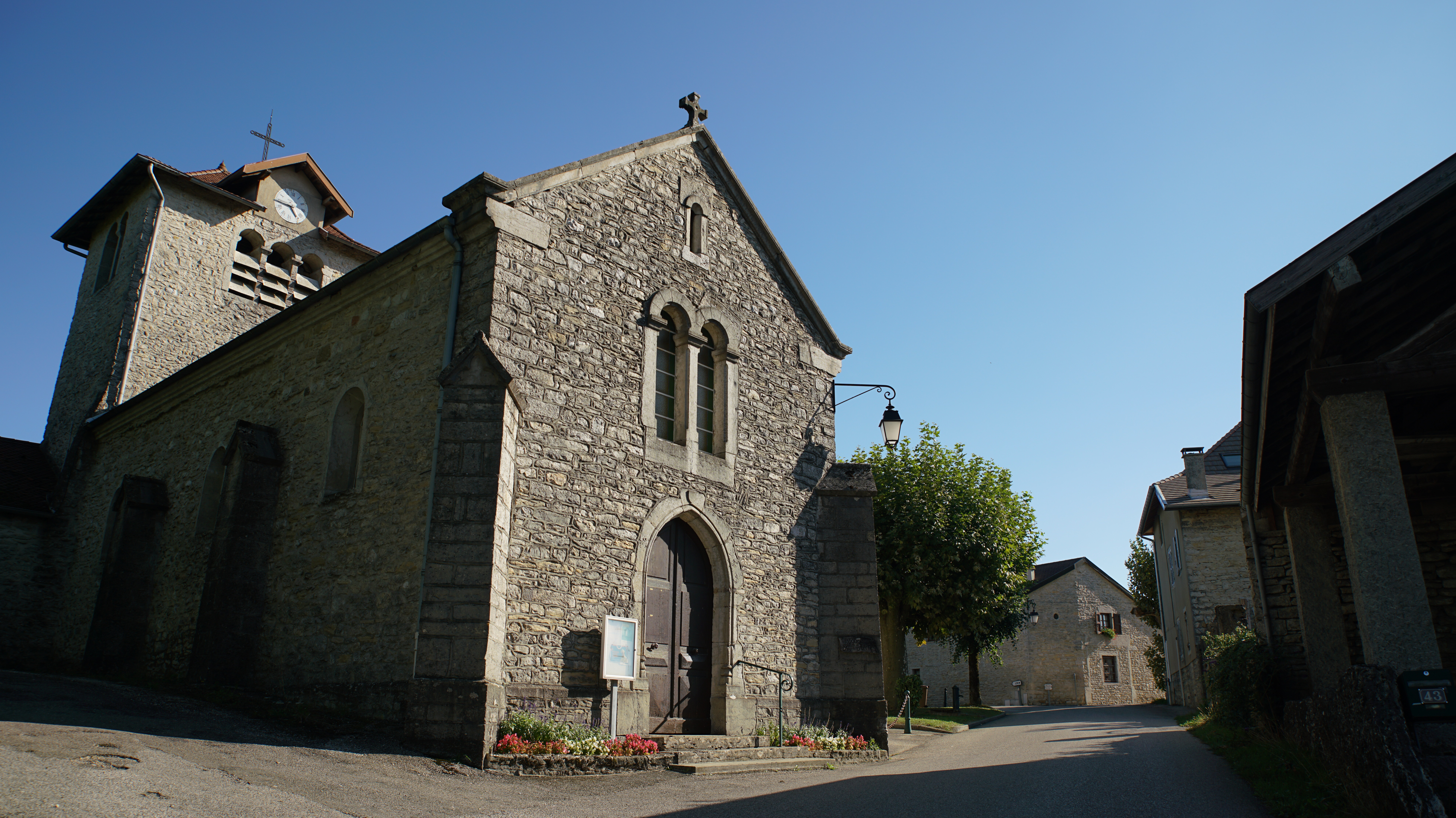 église de Parmilieu - Balcons du Dauphiné - Nord-Isère - à moins d'une heure de Lyon