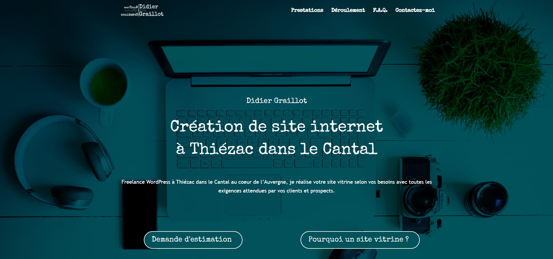 Didier Graillot - création de site internet