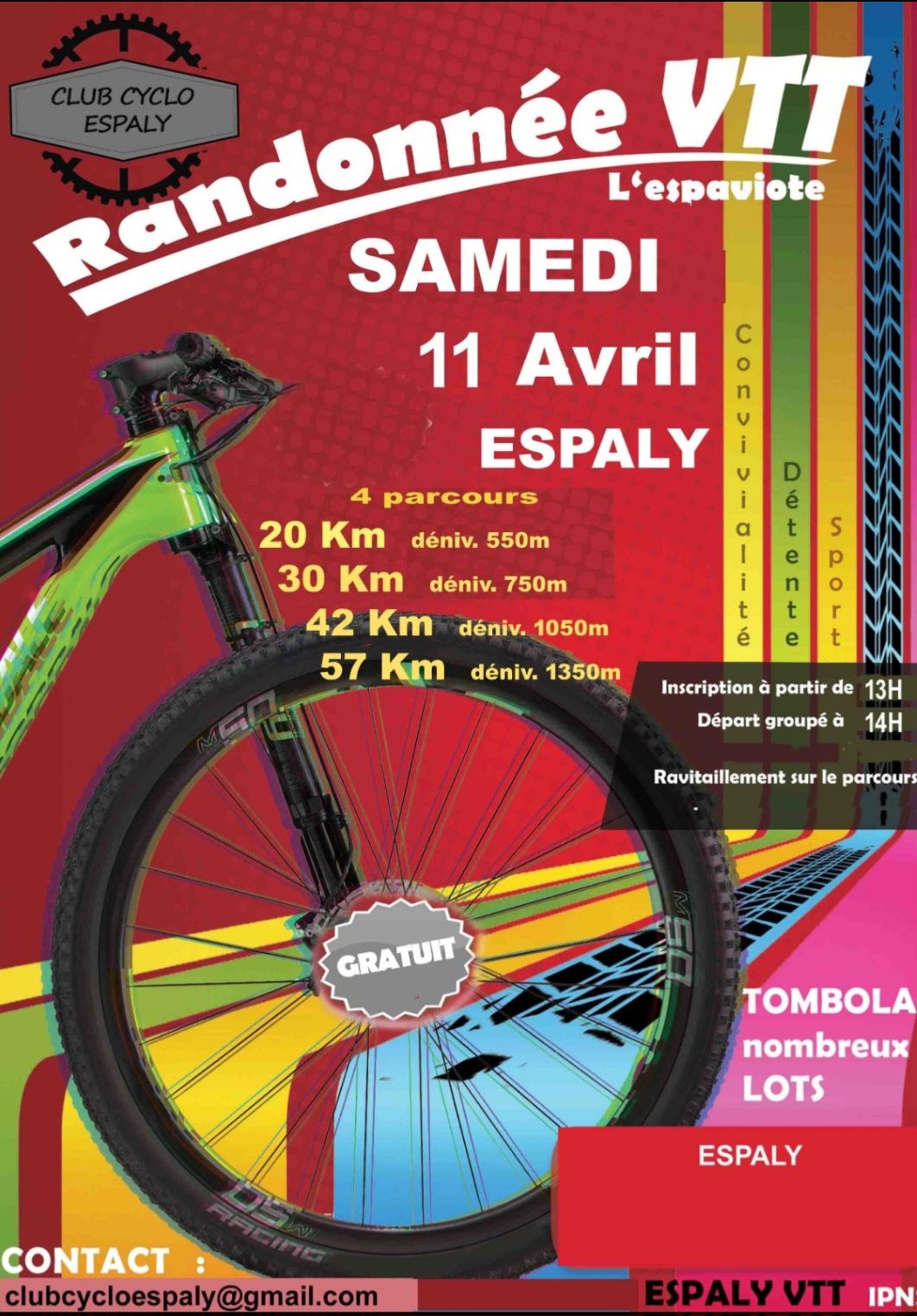 Randonnée VTT L'Espaviote