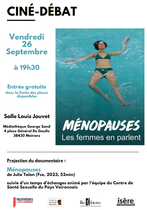 Soirée ciné-débat "Ménopauses"_Moirans