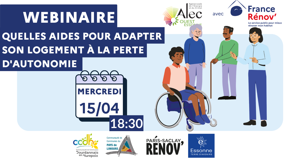 Webinaire - Quelles aides et dispositifs pour adapter son logement à la perte d'autonomie