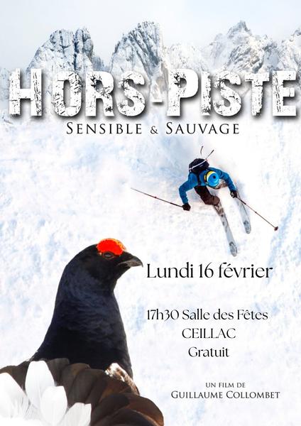 Projection film 'Hors-Piste, sensible et sauvage'_Ceillac - © comité d'animations