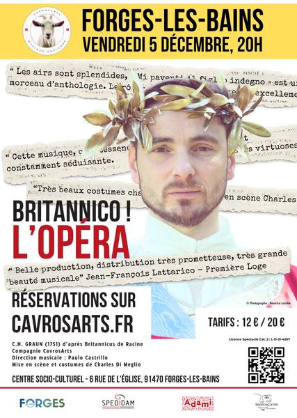 Britannico ! L’opéra