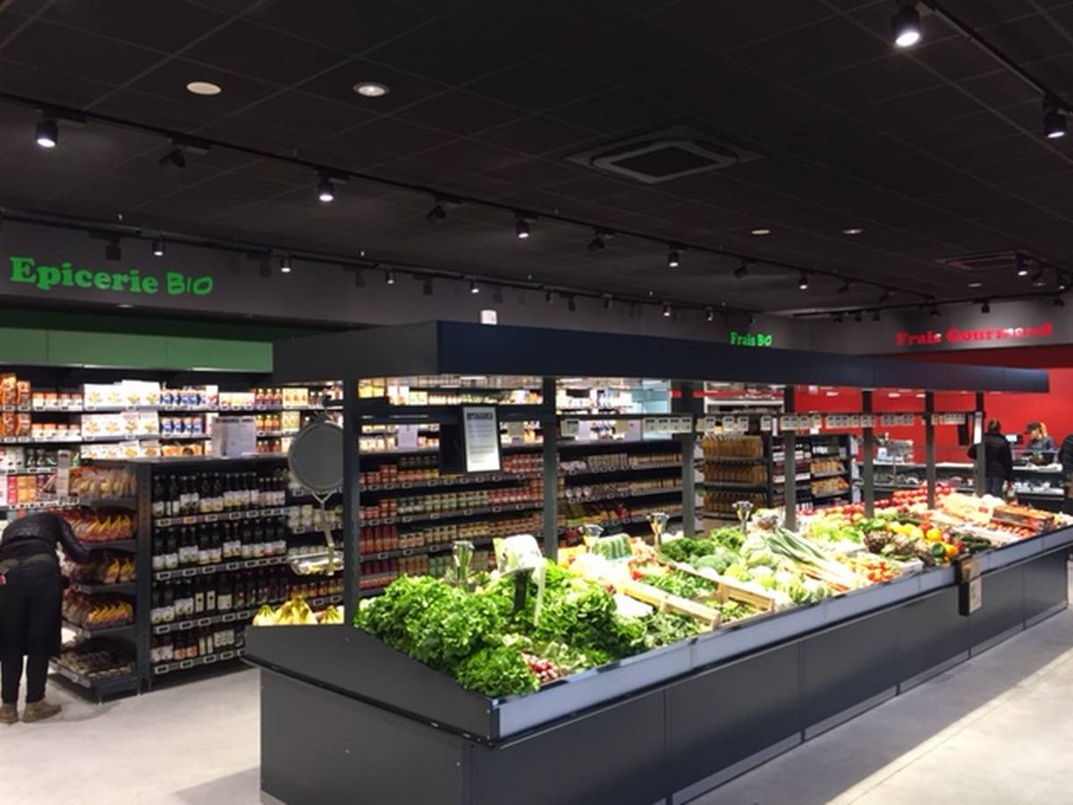 Le marché bio et gourmand