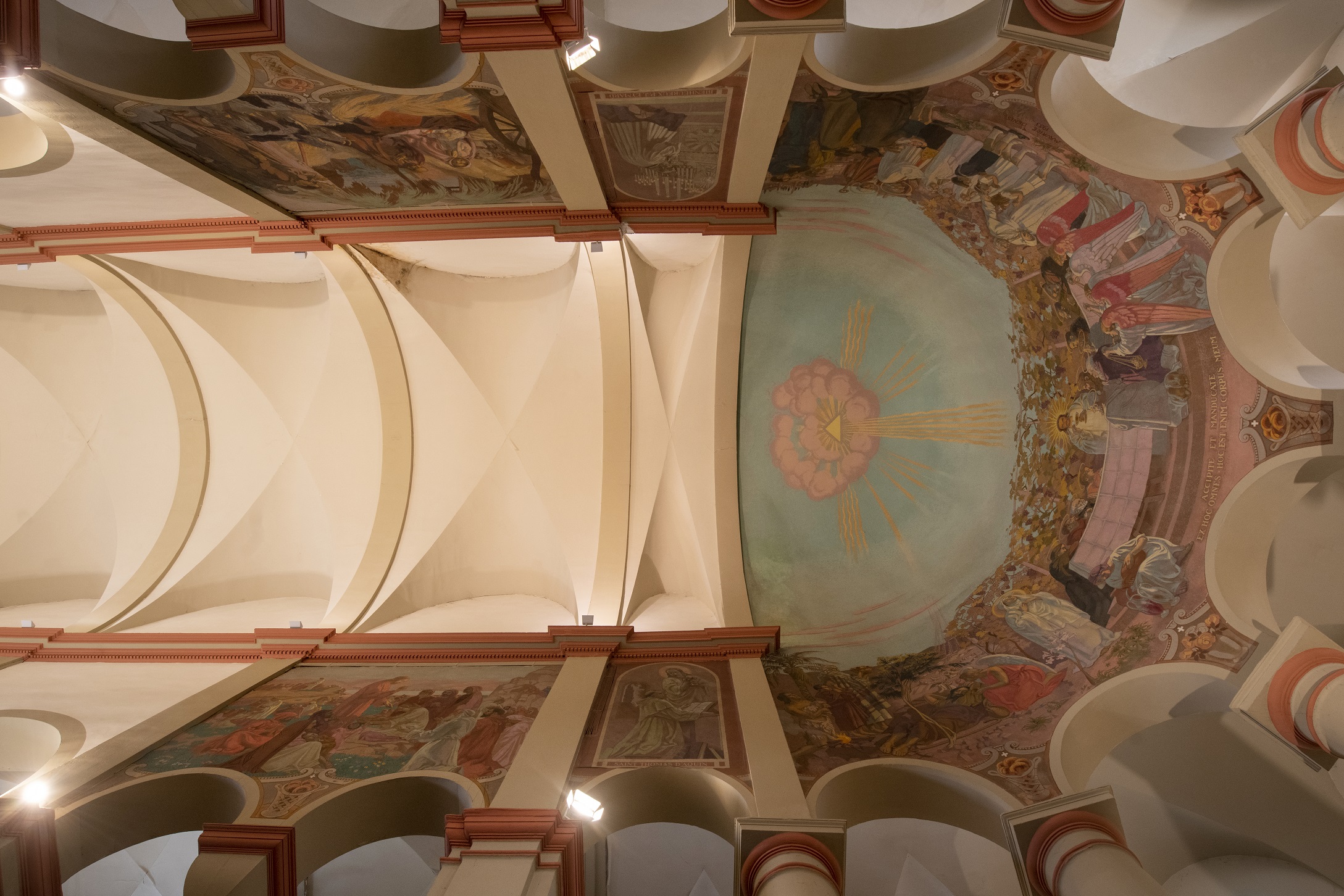 Plafond de l'église Saint-Martin, Vienne