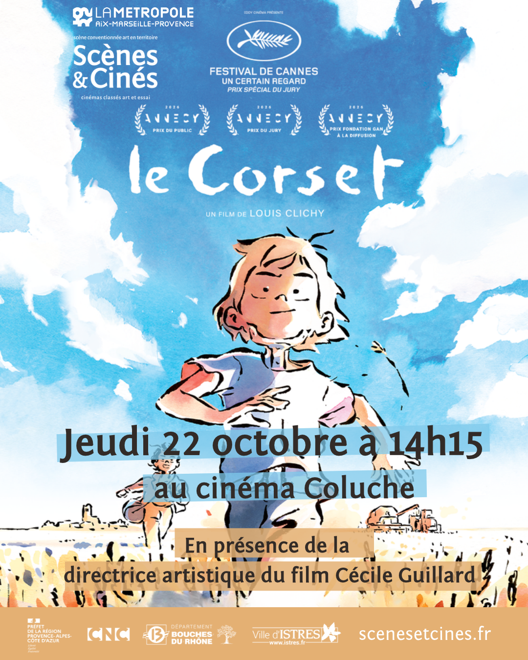 Projection « Le Corset » en présence de la directrice artistique