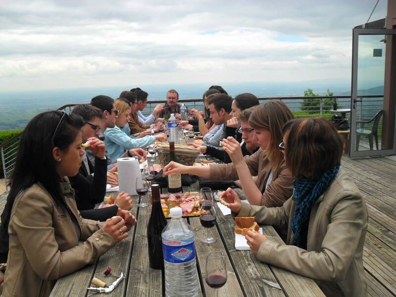 dégustation à la Maison du Cru Chiroubles
