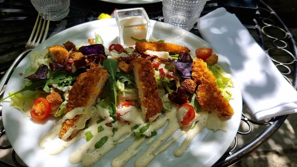 Plat poulet et panure