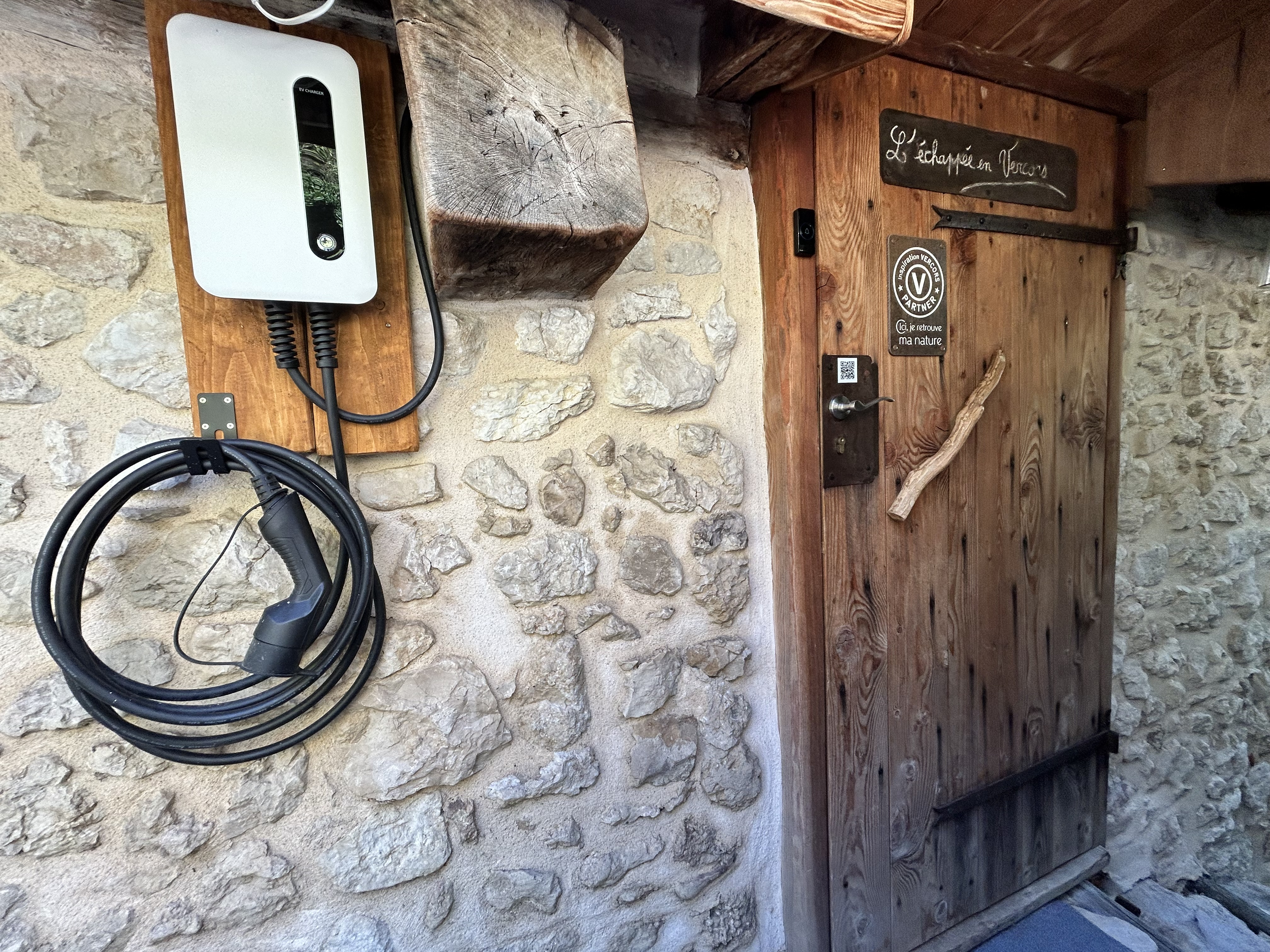 Borne de charge VE