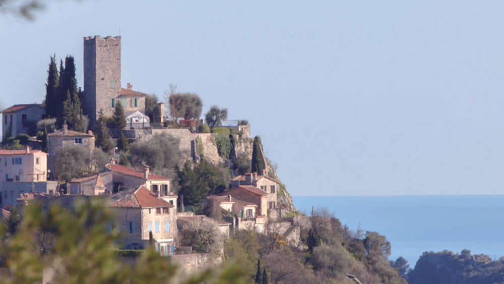 Le village pitoresque de Tourrette levens