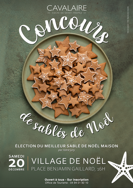 Le Noël Gourmand: concours de sablés faits maison_Cavalaire-sur-Mer