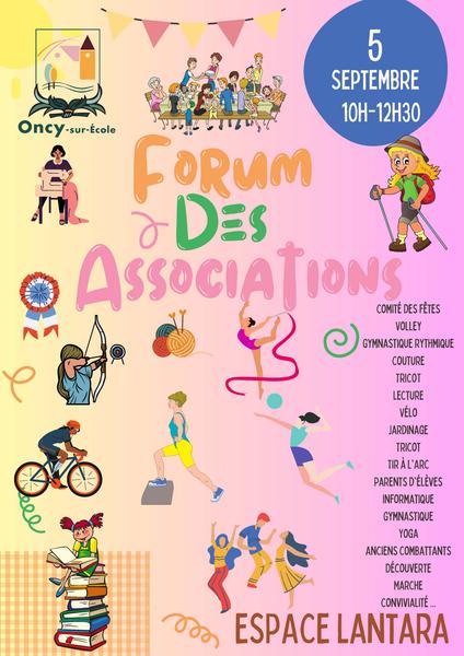 Forum des Associations Oncy sur Ecole_Oncy-sur-u00c9cole