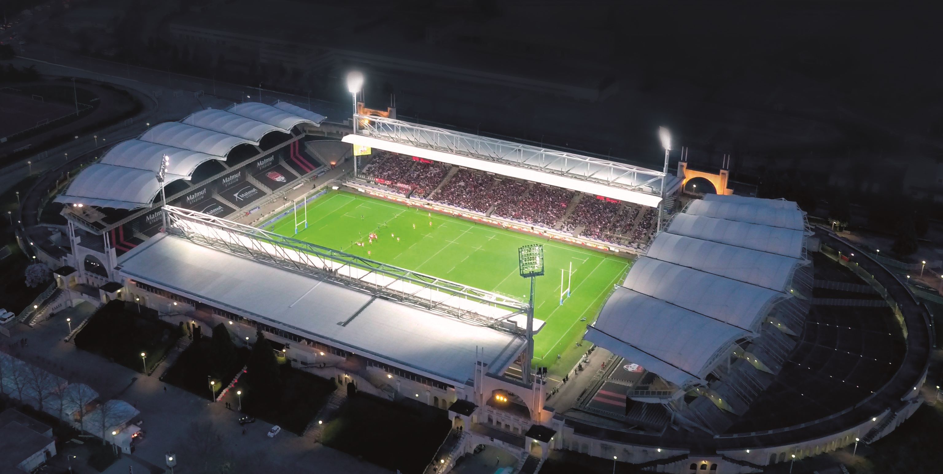 Photo Matmut Stadium Lyon Gerland - HD coppa drone