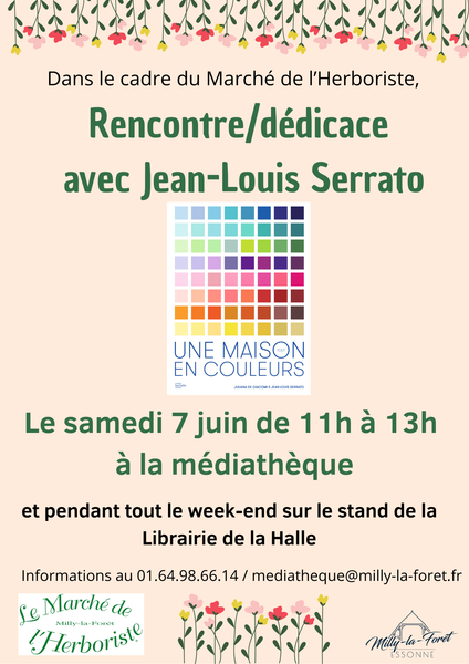 Rencontre/dédicace avec Jean-Louis Serrato