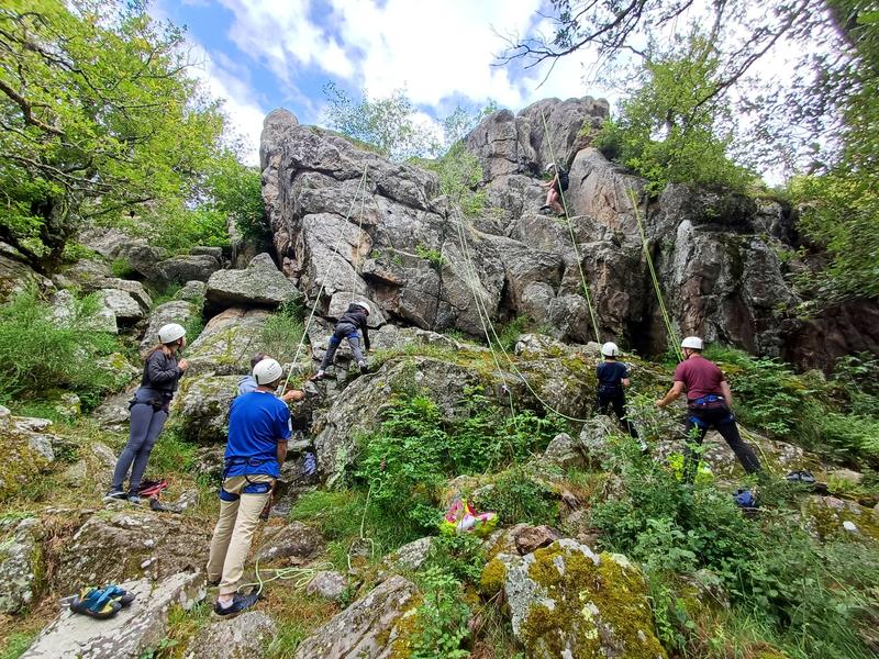 Escalade avec Vertical Sensation_Yzeron