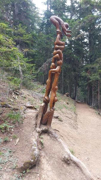 Serge Couvert, sculpteur à Aussois