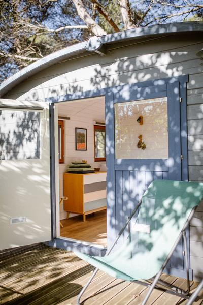 Accès chambre par la terrasse