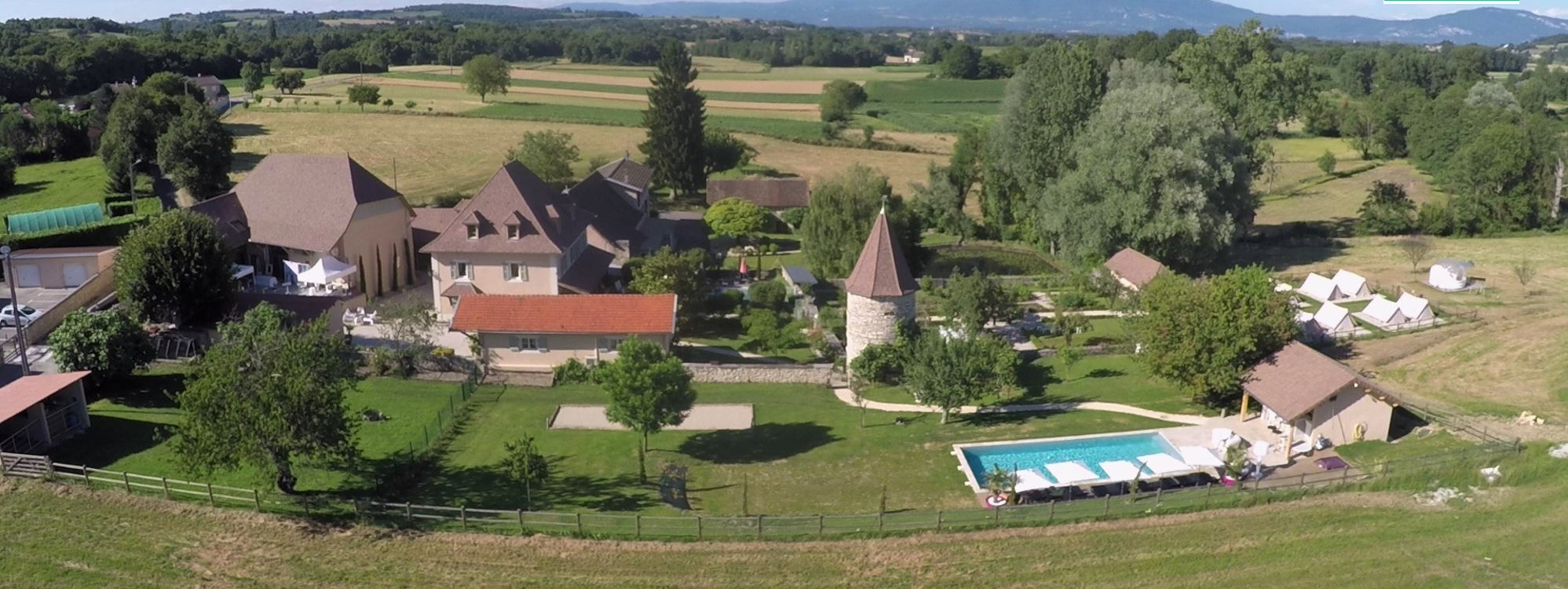 Domaine de Suzel - Hôtel 4* à Vignieu - Balcons du Dauphiné