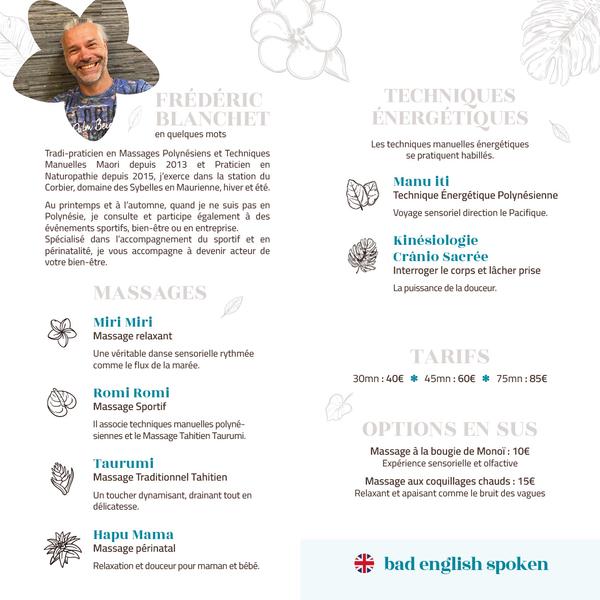 Flyer Frédéric Blanchet
