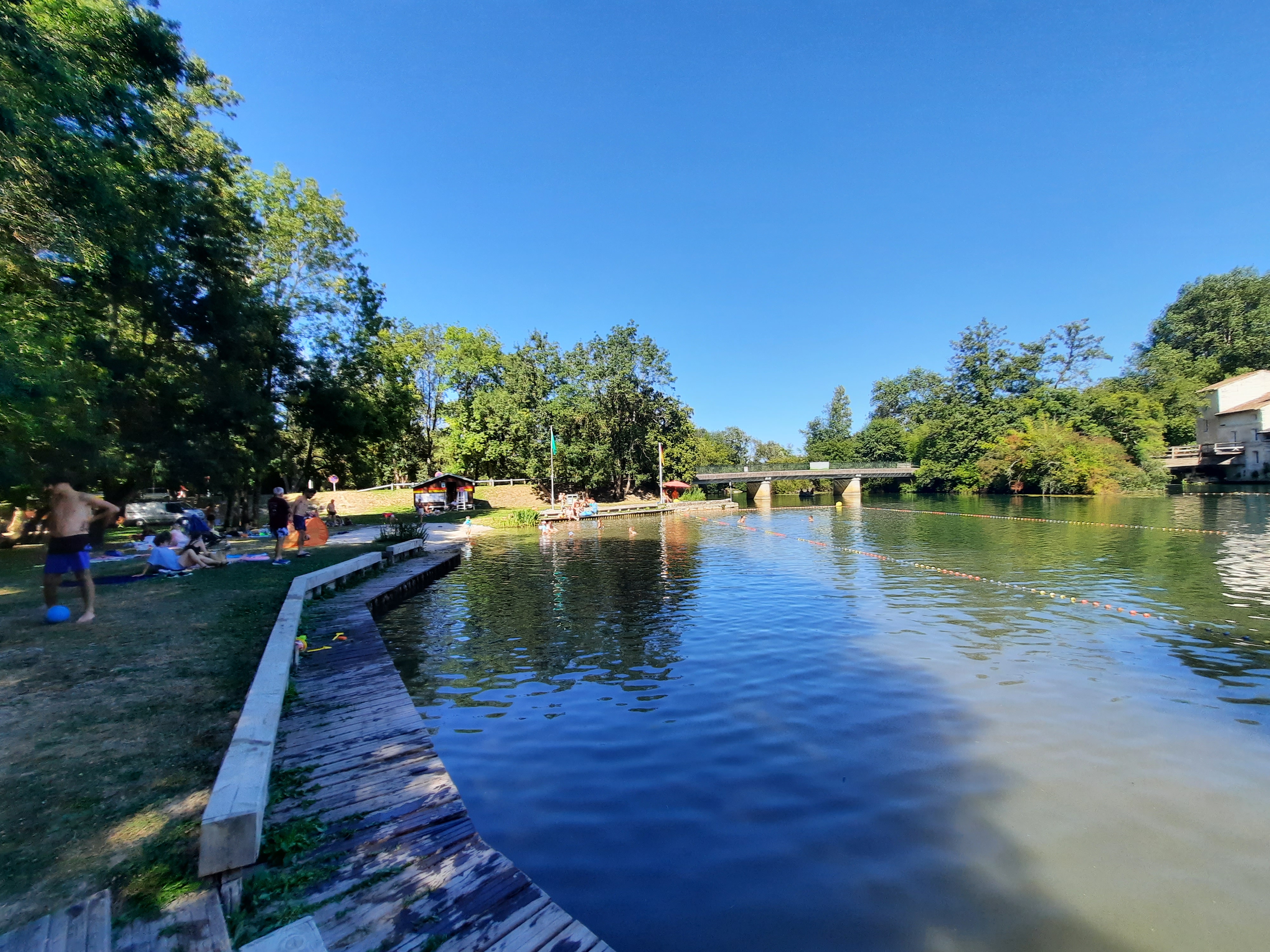 Baignade de Vindelle