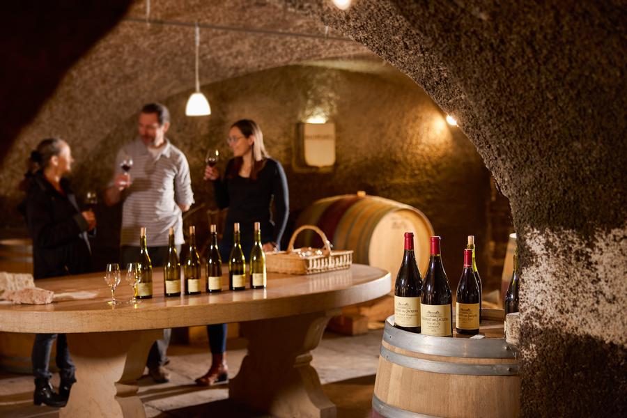 Dégustation au Château des Jacques