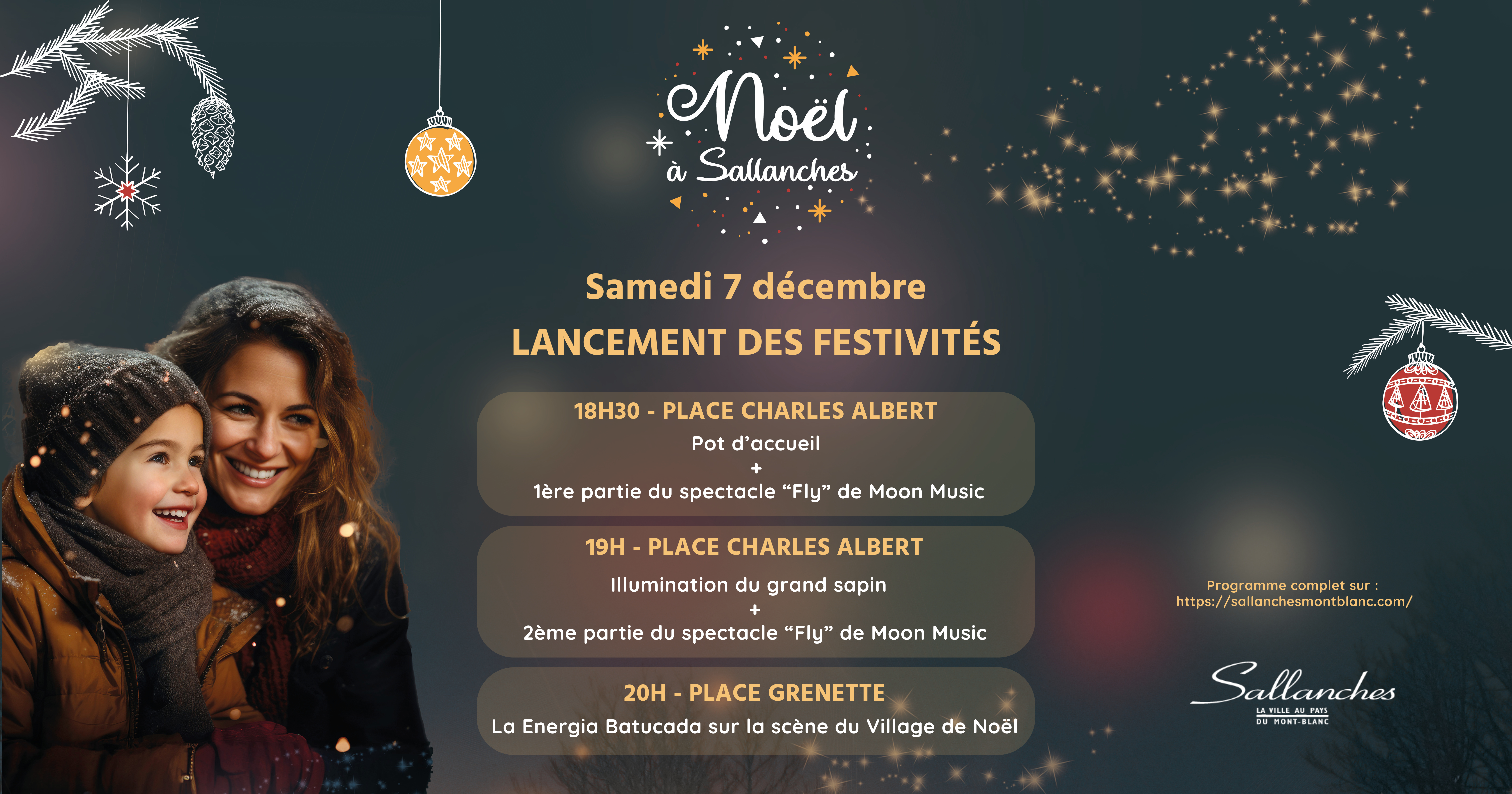 Noël à Sallanches - Soirée de Lancement