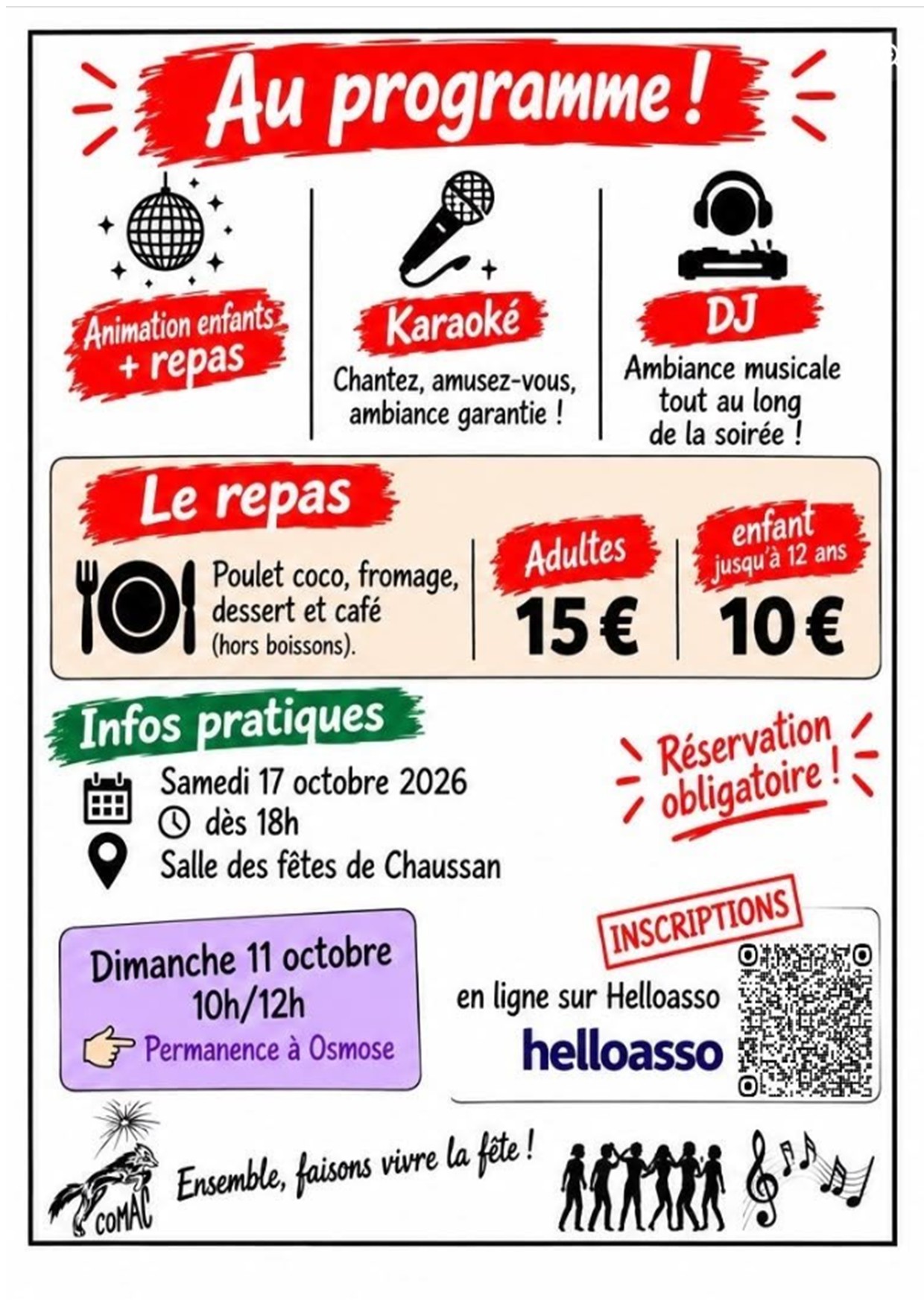 Soirée bal costumé : chasse aux monstres_COMAC_Chaussan