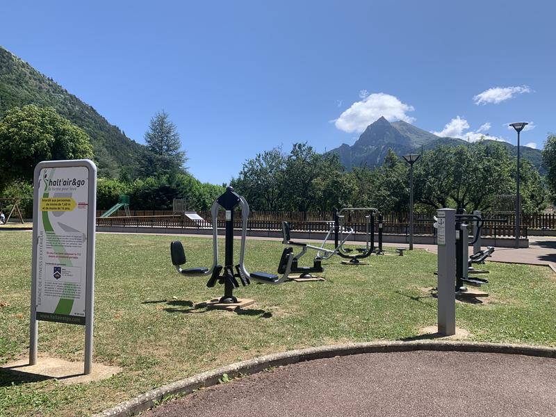 Aire de fitness de Corps