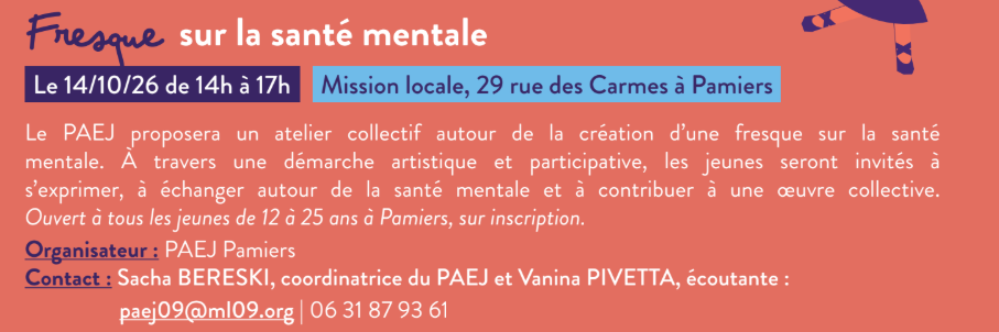 Atelier - Fresque sur la santé mentale_Pamiers