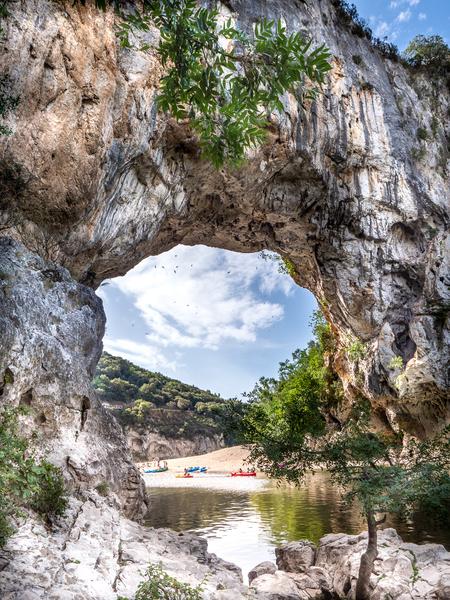 Réserve naturelle des Gorges de l'Ardèche_Saint-Remèze
