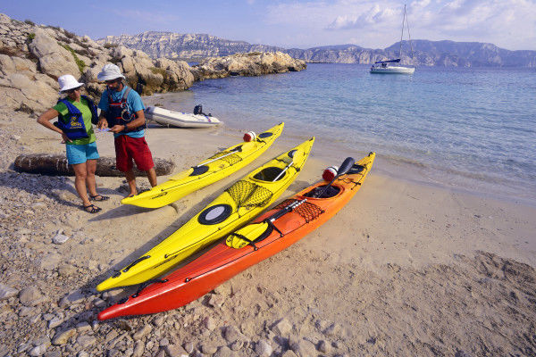 Sortie encadrée journée kayak - Marseille