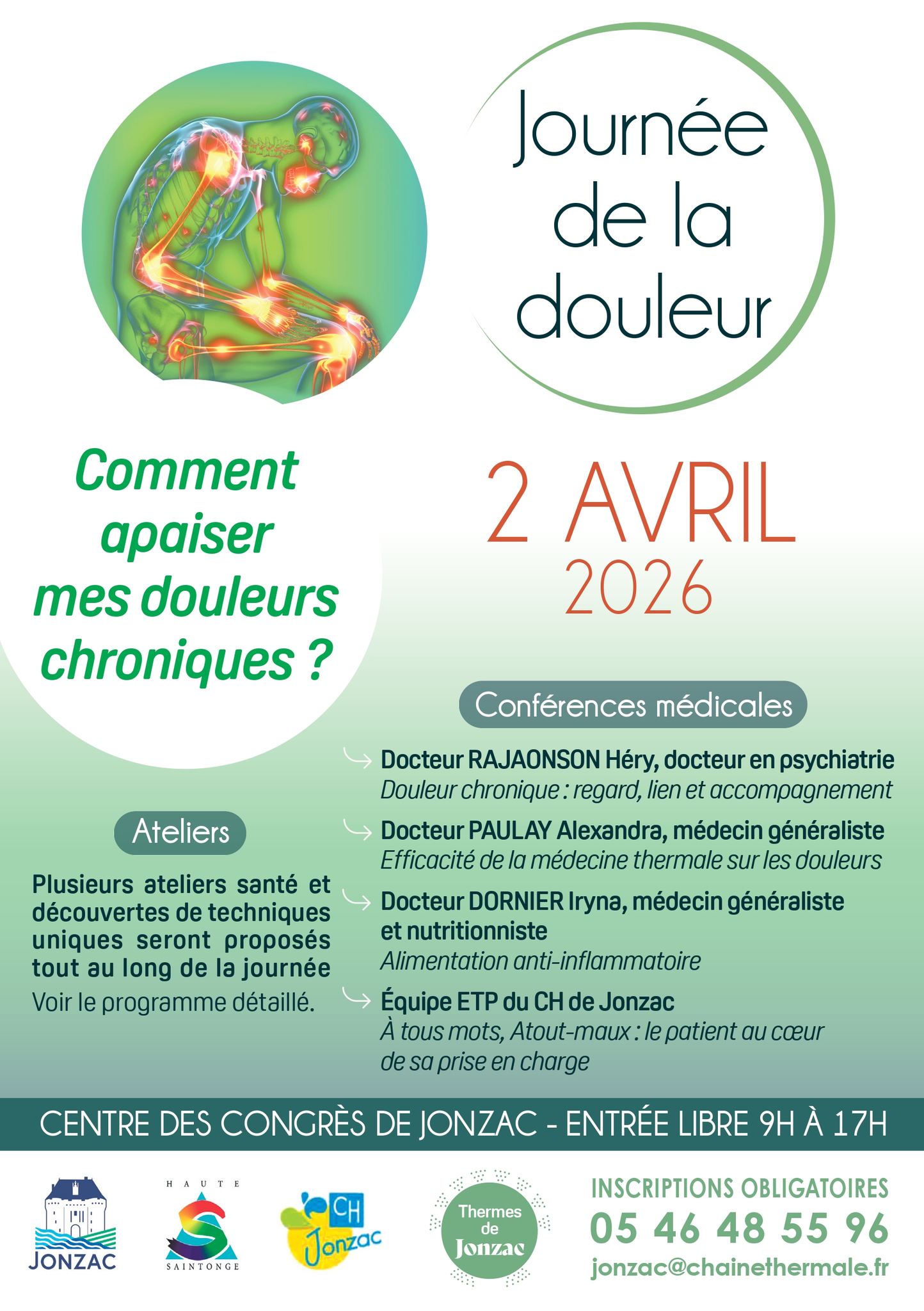 Journée de la douleur - Thermes de Jonzac