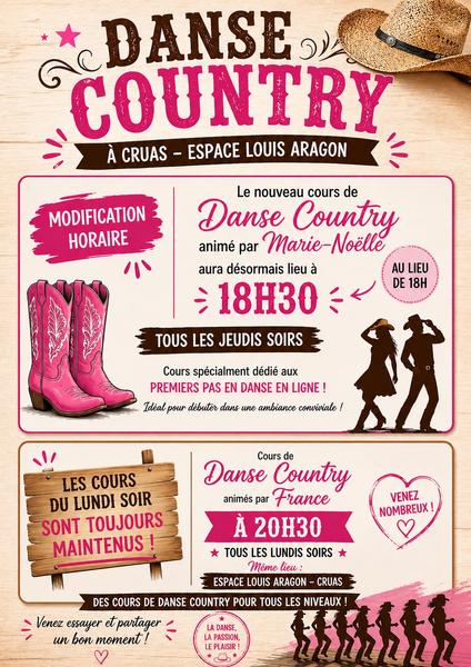 Danse country à Cruas_Cruas